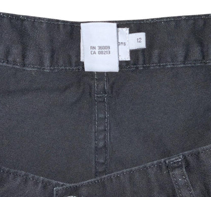 VTG 90s 'CALVIN KLEIN JEANS' BLACK CARGO SUMMER BEACH HOLIDAY HOT PANTS SHORTS M