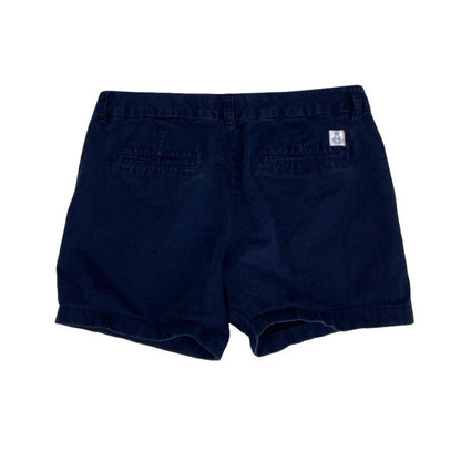 VTG 90s 'TOMMY HILFIGER' NAVY BLUE SUMMER BEACH HOT PANTS SHORT SHORTS S 10