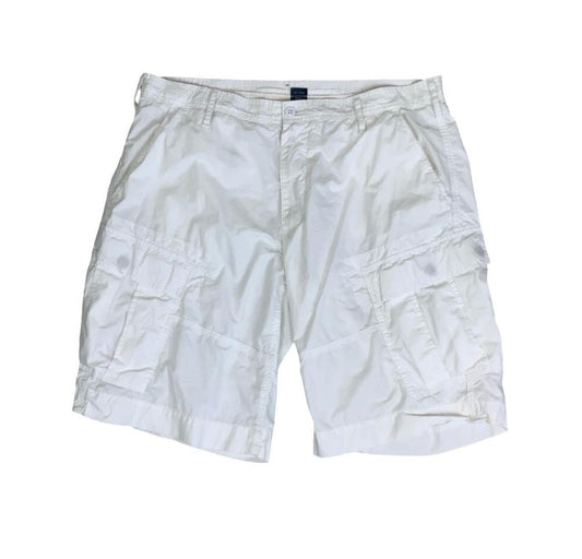 VTG 90s POLO by RALPH LAUREN WHITE CARGO BEACH SUMMER HOLIDAY SHORTS M 14