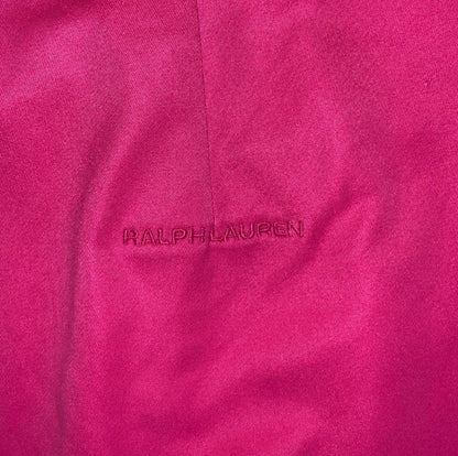 VTG 90s 'RALPH LAUREN' HIGH-WAIST PINK SUMMER DISCO HOLIDAY CHINO SHORTS S 10