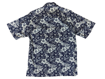 VTG FREE NATURE HAWAIIAN MADE ALOHA SHIRT COTTON TIKI ROCKABILLY HAWAII SMALL