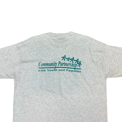 VTG 1995 SCREEN STARS YOUTH FORUM SINGLE STITCH DOUBLE SIDED GRAPHIC TEE XL