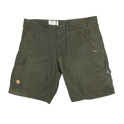 VTG 90s 00s 'FJÄLLRÄVEN' KHAKI GREEN G-1000 MEN'S COMBAT CARGO HIKER SHORTS 3XL
