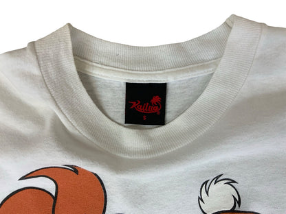 VTG 90s 1995 SINGLE STITCH FLINTSTONES PEBBLES BAMBAM HANNA BARBERA T SHIRT XS