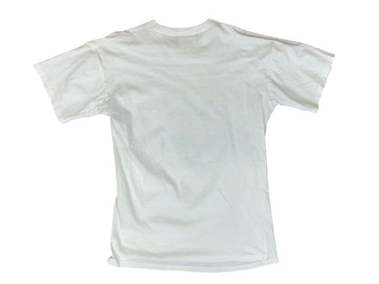VTG 1990 DATED ITALIAN LUPO ALBERTO (ALBERT WOLF) CARTOON WHITE T SHIRT S