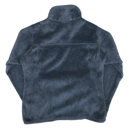 VTG 90s 'PATAGONIA' GREY WAFFLE STYLE PULL-OVER FLEECE WITH POCKETS S 10