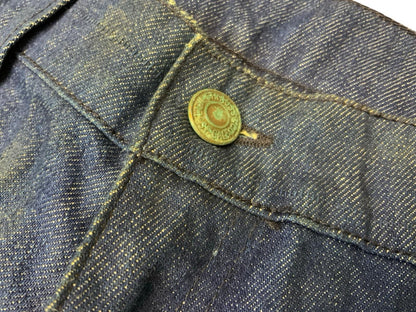 VTG RARE UNWORN LADIES 1970s LEVIS WHITE TAB DENIM FLARES JEANS S 8-10