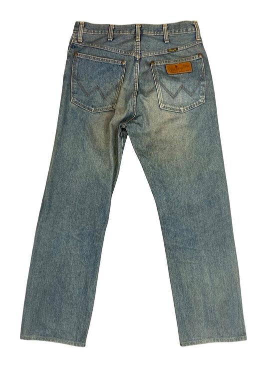 WRANGLER BLUEBELL JAPANESE SELVEDGE PREMIUM DENIM STRAIGHT LEG JEANS 31W 31L