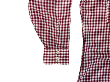 VTG 70s LEVIS BIG E WHITE TAB GINGHAM SHIRT WESTERN ROCKABILLY MOD SKINS XXL