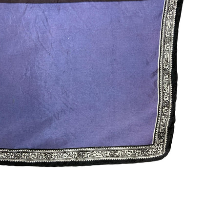 VTG MILTI-COLOURED BLOCK GEOMETRIC MANDALA DESIGN INTRICATE SILK SQUARE SCARF