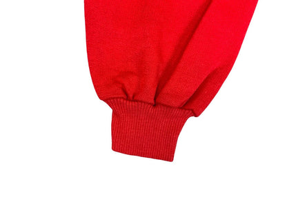 Vtg 80s Red USA Adventure Club Nebraska America Print Sweatshirt 2XL