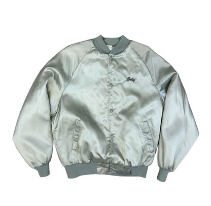 Vtg USA EZ Rodders Tennessee Hot Rod 34 Ford Embroidered Nylon Varsity Jacket L