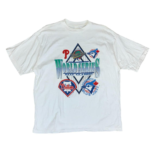 1993 World Series Rare Major League Baseball Toronto VS Phillies T-Shirt 2XL