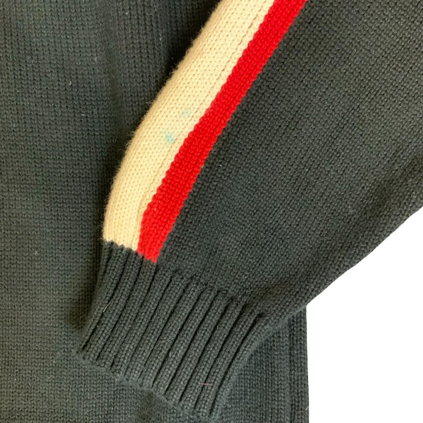 Vtg 90s 'Ducati' Black Italian Bike Track Race Pullover Knit Sweater Jumper M/L