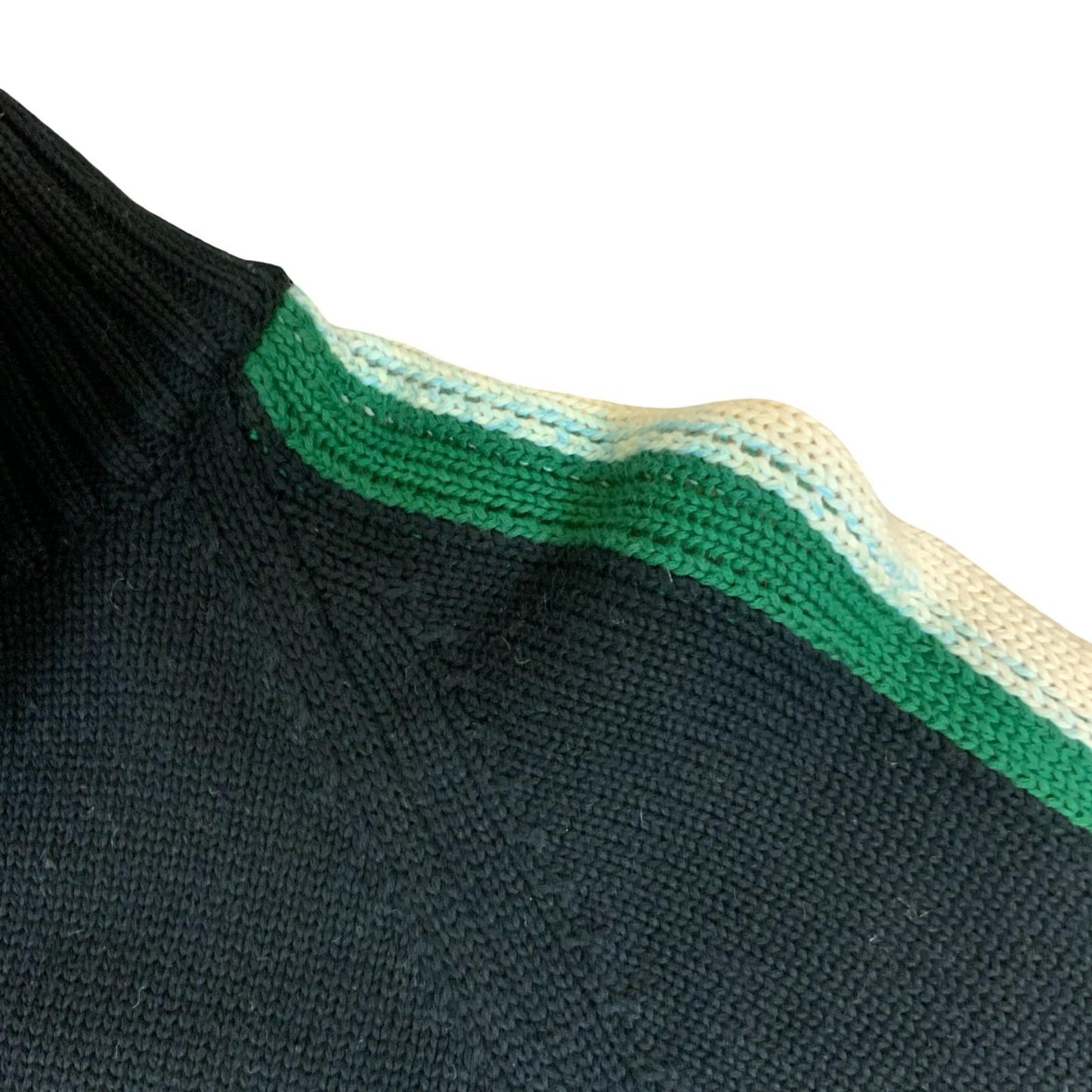 Vtg 90s 'Ducati' Black Italian Bike Track Race Pullover Knit Sweater Jumper M/L