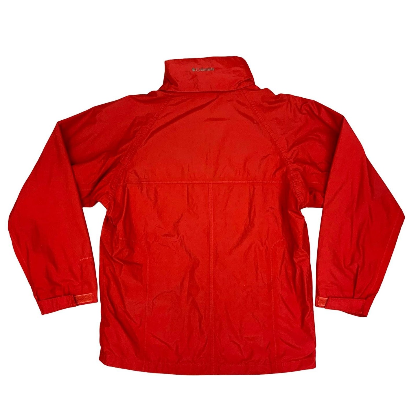 Red Columbia Interchange Omni-Tech Weatherproof Jacket Hiking Coat Medium