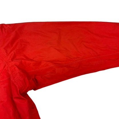 Red Columbia Interchange Omni-Tech Weatherproof Jacket Hiking Coat Medium