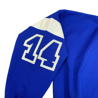 Vintage Retro 1980's 'ABC 14' Pullover Crewneck Sweatshirt Track Jumper Medium