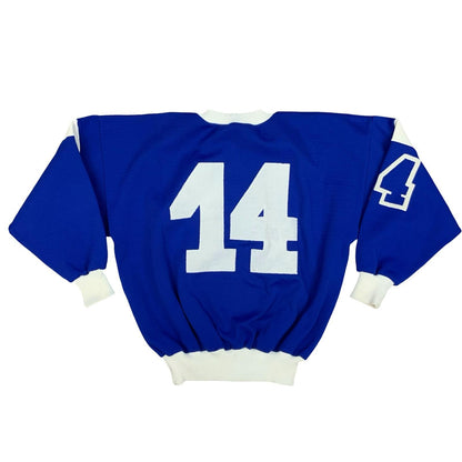 Vintage Retro 1980's 'ABC 14' Pullover Crewneck Sweatshirt Track Jumper Medium