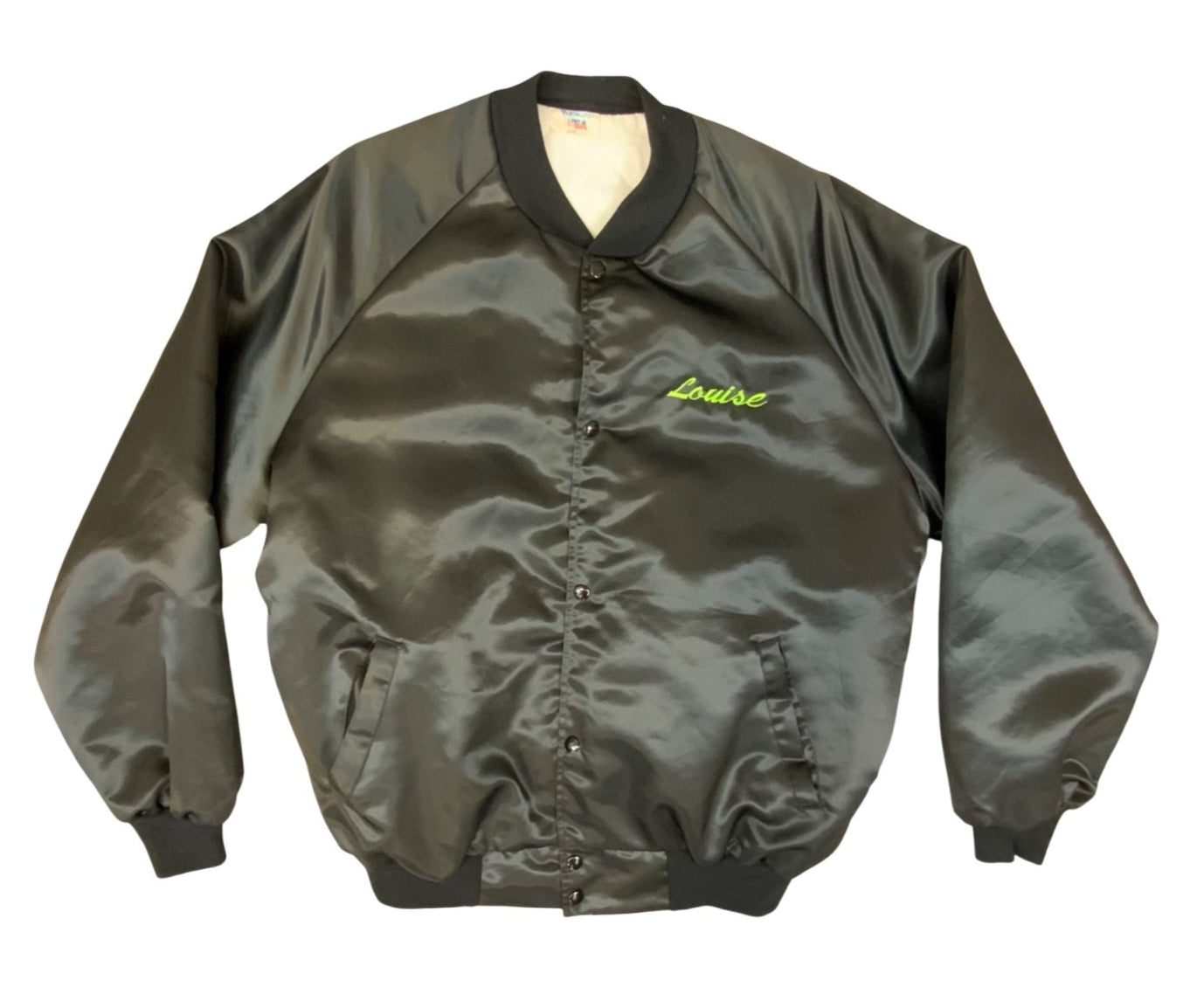 VTG 80s USA Over The Hill Gang Hot Rod Car Club Lodi Ca Bomber Jacket Hotrod 2XL