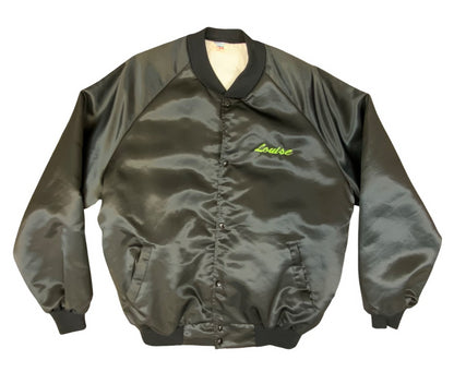 VTG 80s USA Over The Hill Gang Hot Rod Car Club Lodi Ca Bomber Jacket Hotrod 2XL