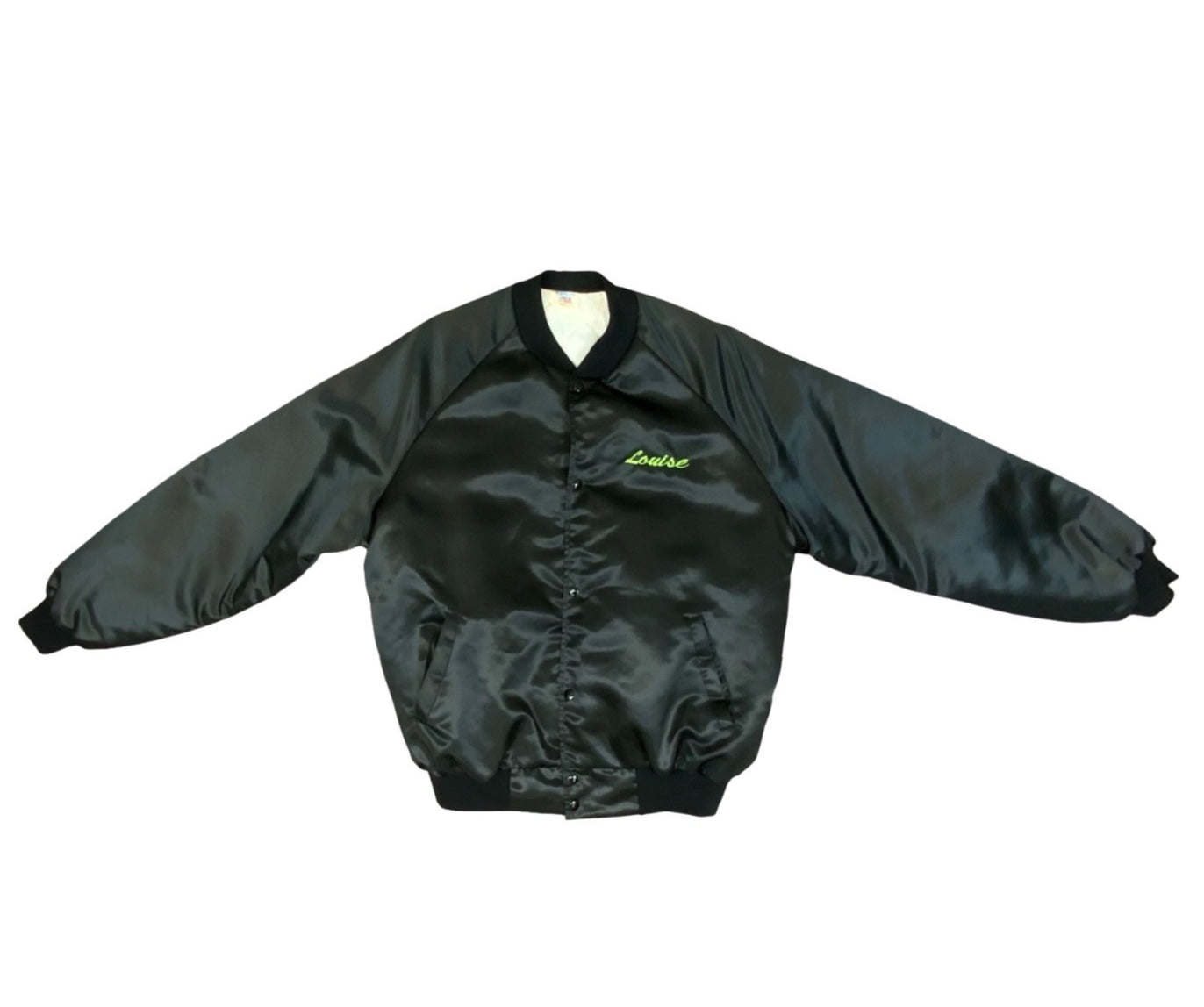 VTG 80s USA Over The Hill Gang Hot Rod Car Club Lodi Ca Bomber Jacket Hotrod 2XL