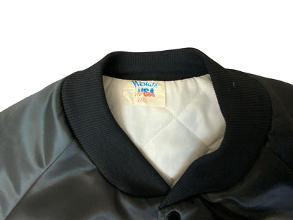 VTG 80s USA Over The Hill Gang Hot Rod Car Club Lodi Ca Bomber Jacket Hotrod 2XL