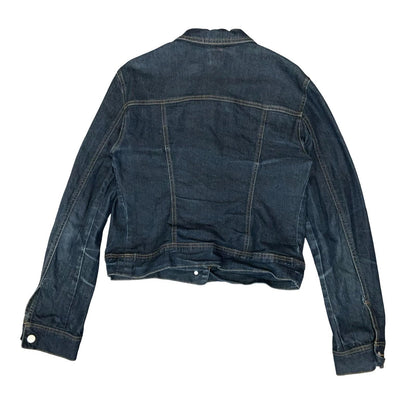 90s y2k 'Miss Sixty' Dark Blue Wash Casual Trucker Cotton Denim Jacket UK 8/10