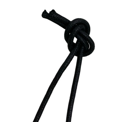 Vintage Deadstock 90s Y2K Silver Cross Thong Necklace