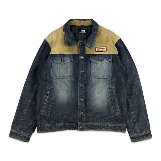 Vintage Y2K Preloved Helly Hansen Insulated Denim Jacket L