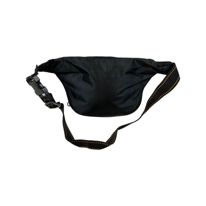 Vintage 80s Hi-Tec Black Bum Bag