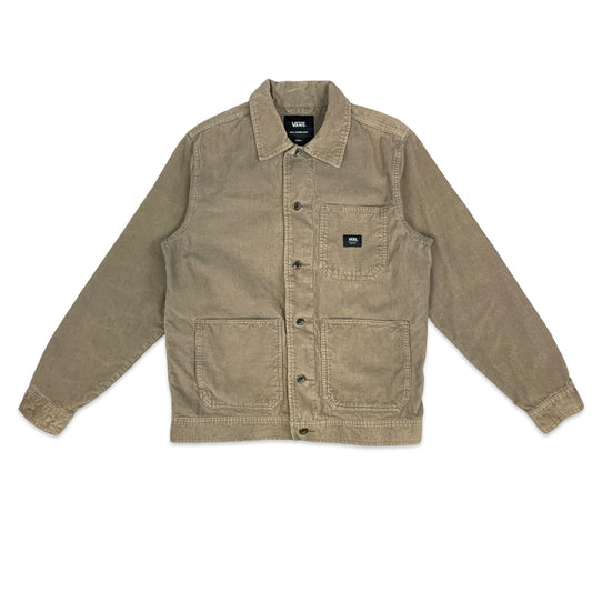 Preloved Beige Vans Corduroy Jacket S M
