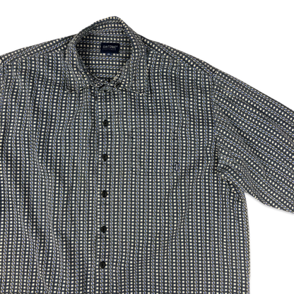 Vintage 80s 90s Abstract Print Shirt 3XL