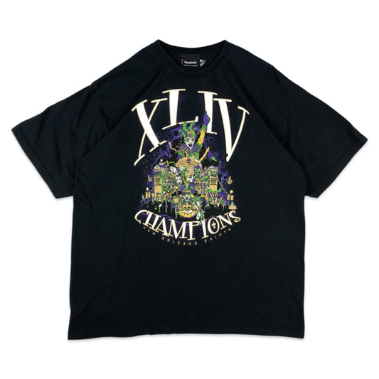 Reebok New Orleans Saints Navy Tee M L