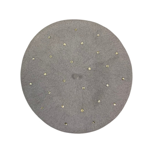 Vintage Lilac Diamanté Beret