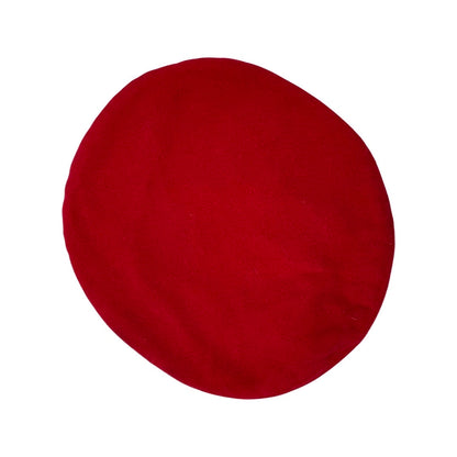 Vintage 80s Red Beret
