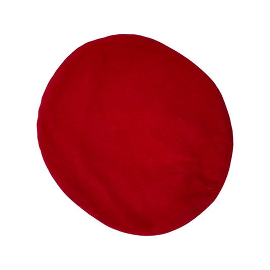 Vintage 80s Red Beret