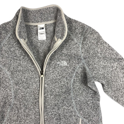 Vintage Y2K Preloved The North Face Grey Zip-up Fleece 10 12 14
