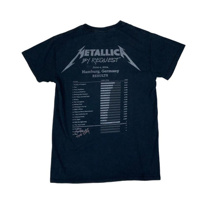 Vintage Metallica Graphic 2014 'By Request' Germany Tour Band Tee XS