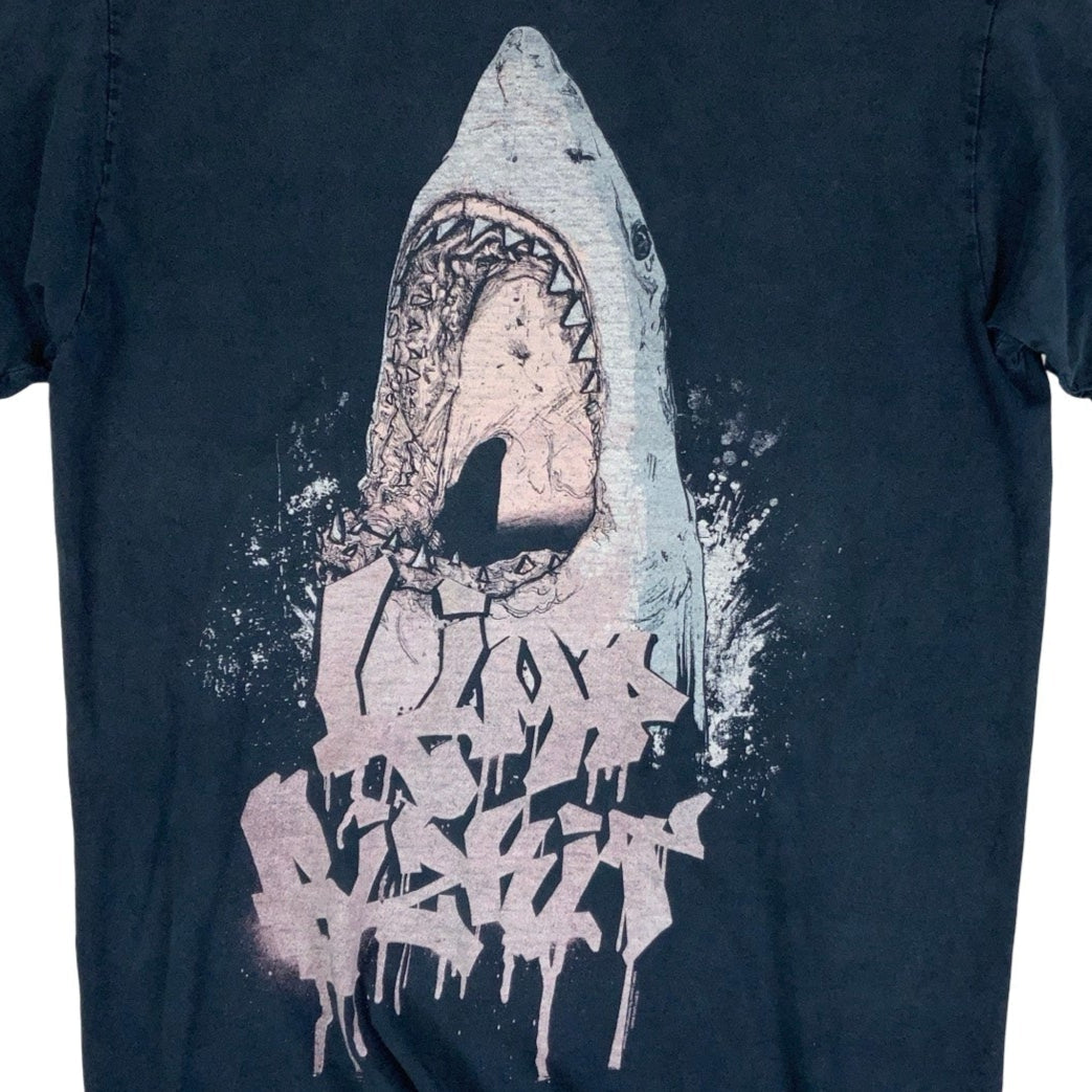 Vintage y2k 'Fruit of the Loom' Limp Bizkit Band Shark Attack Graphic Tee S M