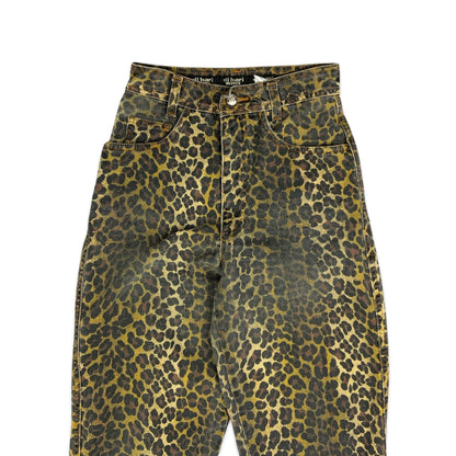 90s Y2K Leopard Print High Waist Jeans 8