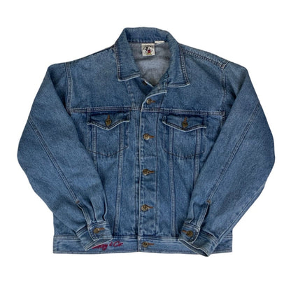 Vintage 90s Disney Mickey & Co Light Blue Denim Jacket L