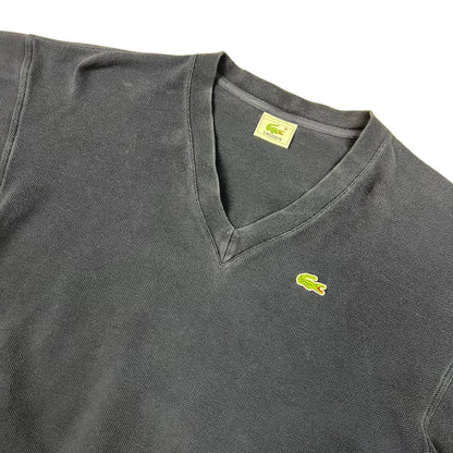 Lacoste Navy V-neck Jumper L XL