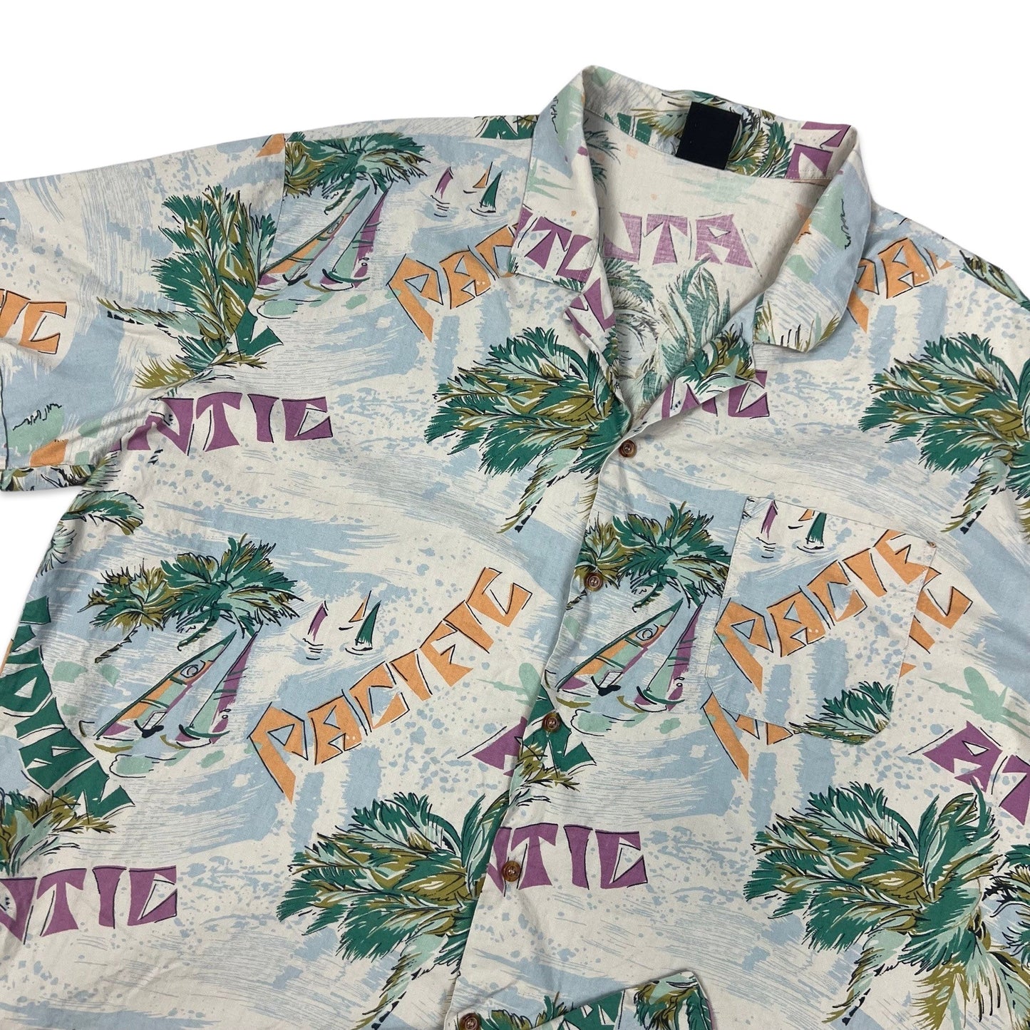 Vintage Pacific / Atlantic Hawaiian Shirt XL XXL