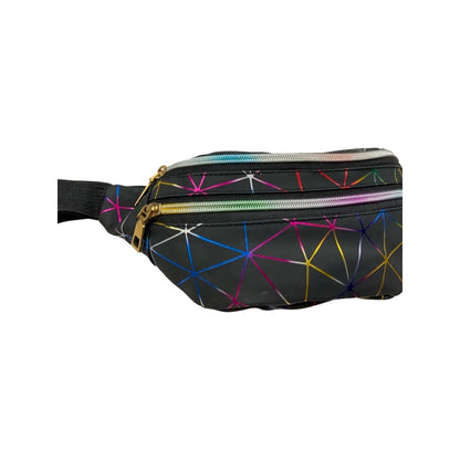 Vintage Multicolour Vinyl Bum Bag