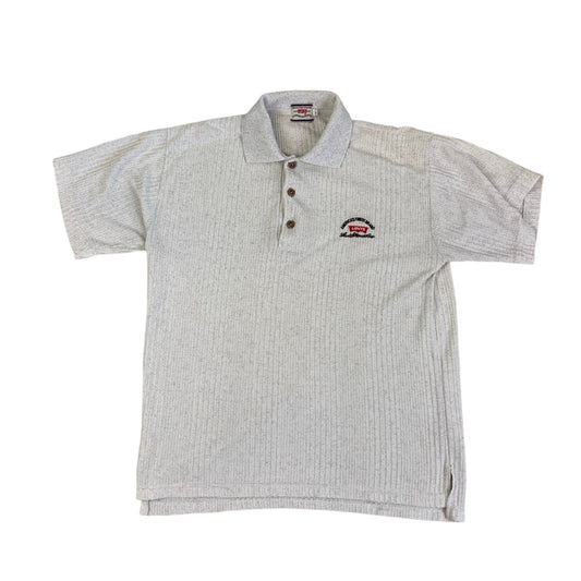 Vintage Trade Mark Levi's Off-White Polo Shirt M L