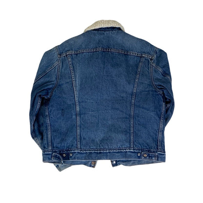 Vintage 90s Levi's Sherpa Denim Jacket M L