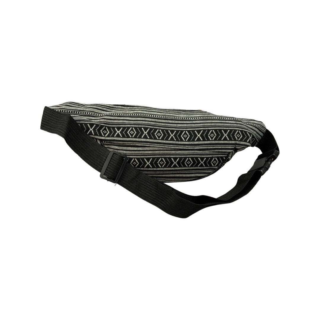 Vintage Multicolour Woven Bum Bag