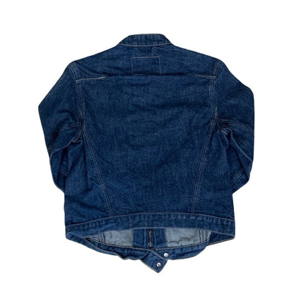 Vintage 90s Levis Engineered Jeans Zip-Up Denim Jacket 8 10