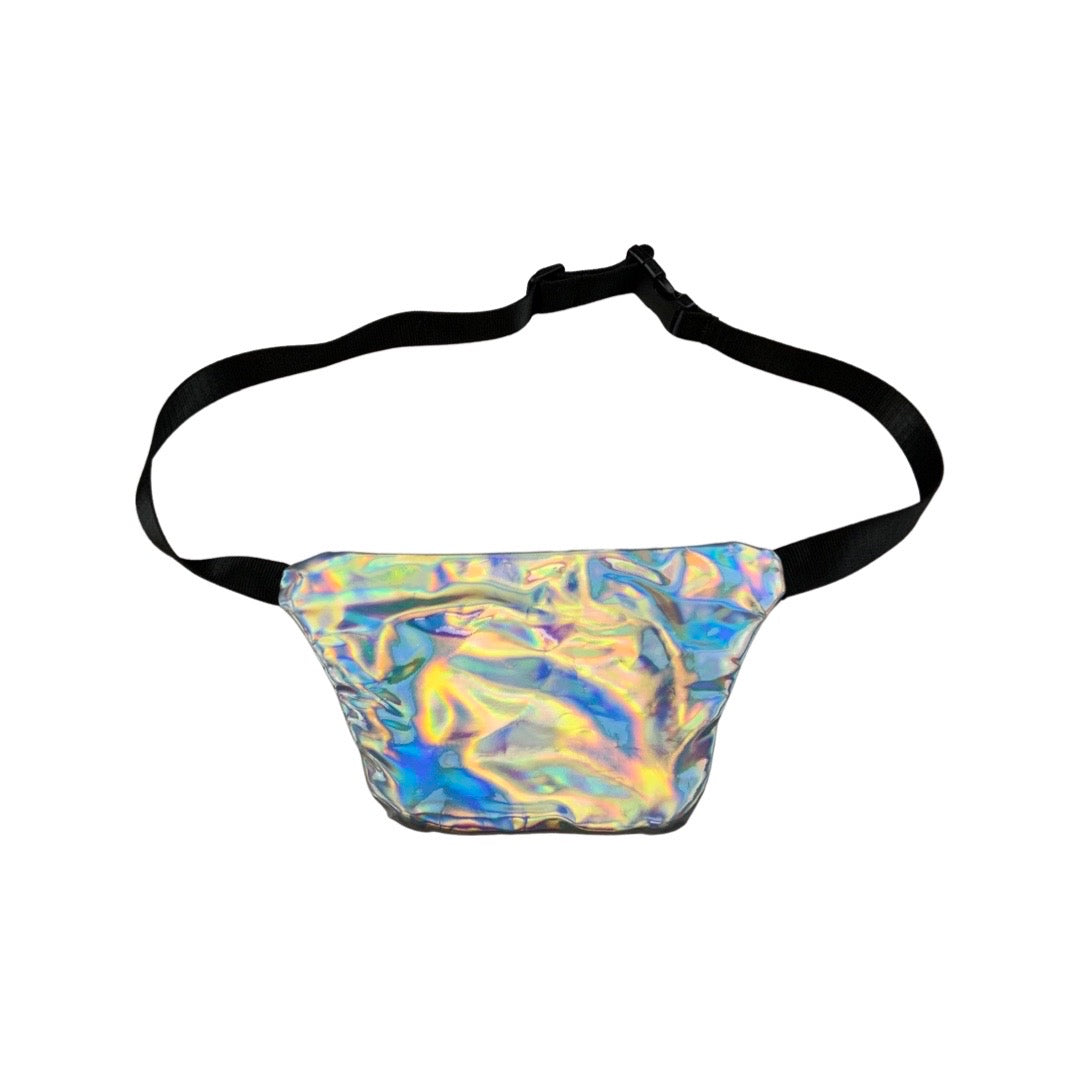 Vintage Holographic Vinyl Bum Bag
